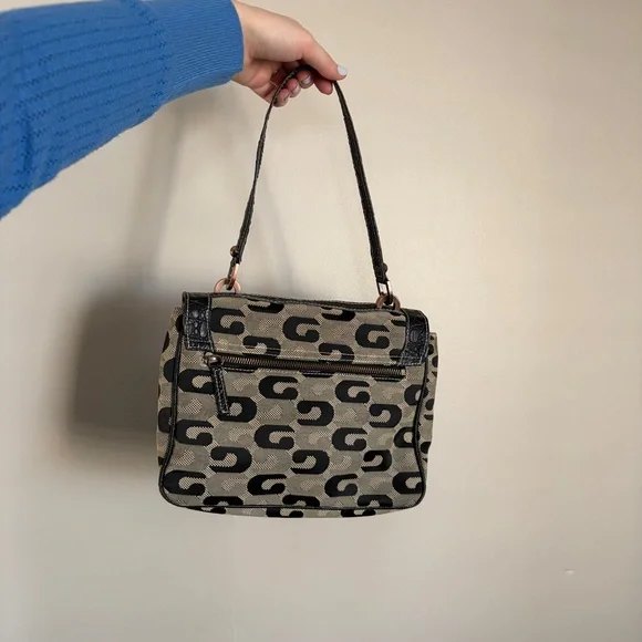 Guess vintage y2k monogram shoulder bag - Picture 3 of 13